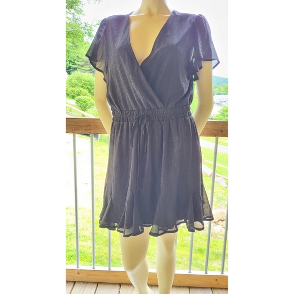 Mi Ami by Francescas Black Dress, Short, L - Picture 5 of 16